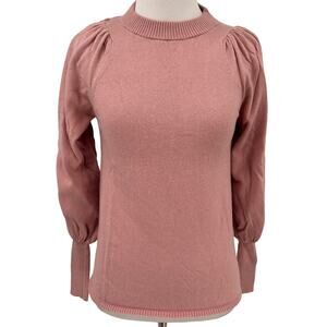 Apiece Apart New York Pink Cashmere Olimpio Blend Sweater Size XS